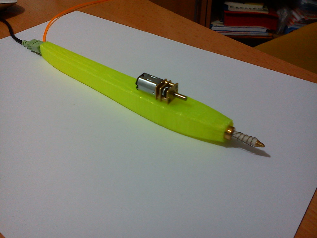 Idée de la version finale du stylo 3D